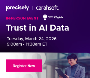 Carahsoft - Precisely Trust in AI Data March 24_2026